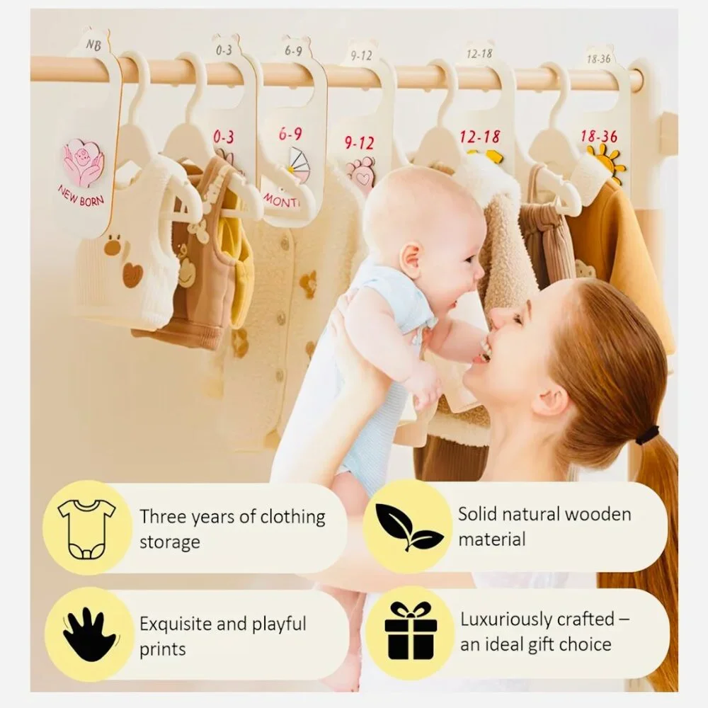 *NWT* A Lovely Shower Gift Baby Girl Milestone Cards & Clothes Dividers 21‎ PCS